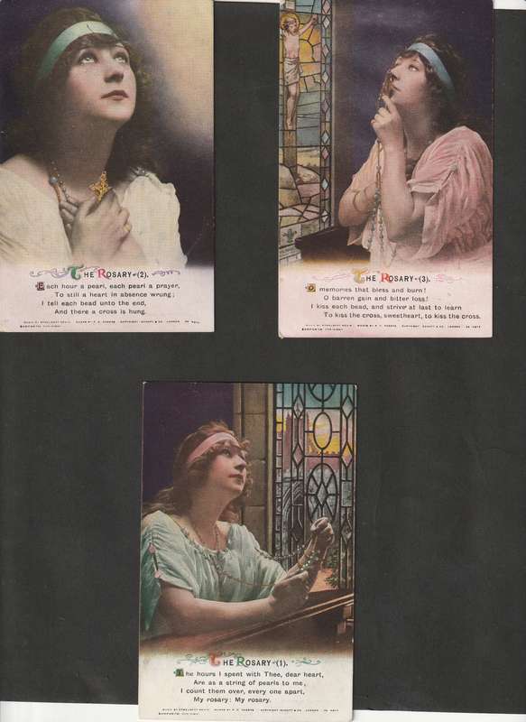 vintage postcards 3 Bamford postcards