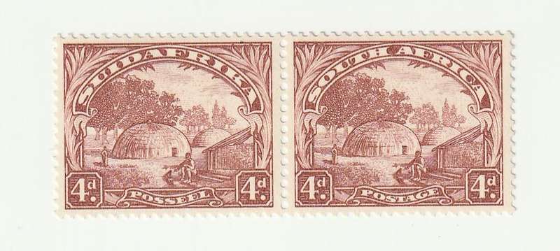 UNION OF SOUTH AFRICA  sacc47bb  ROTO 4D PR INV WMK   MNH