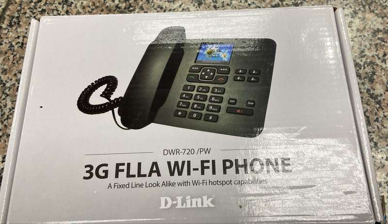D-Link 3G FLLA Wi-Fi Sim card Phone