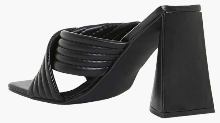 Leah Mule Heel - Black