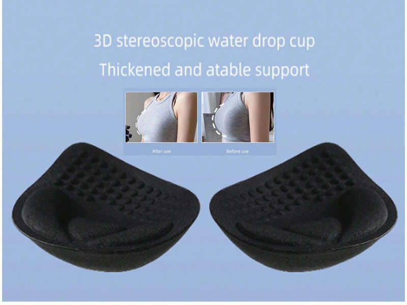 Push Up Breast Pads - Black