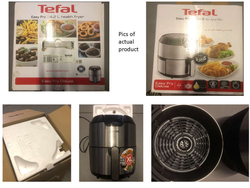 Tefal Easy Fry 4.2L Deluxe Digital Air Fryer 1.2kg Silver