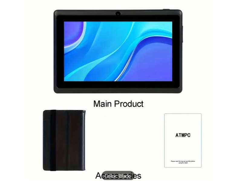 7 Inch Tablet 2025 Android 14, 4GB(2GB+2GB) RAM 32GB ROM