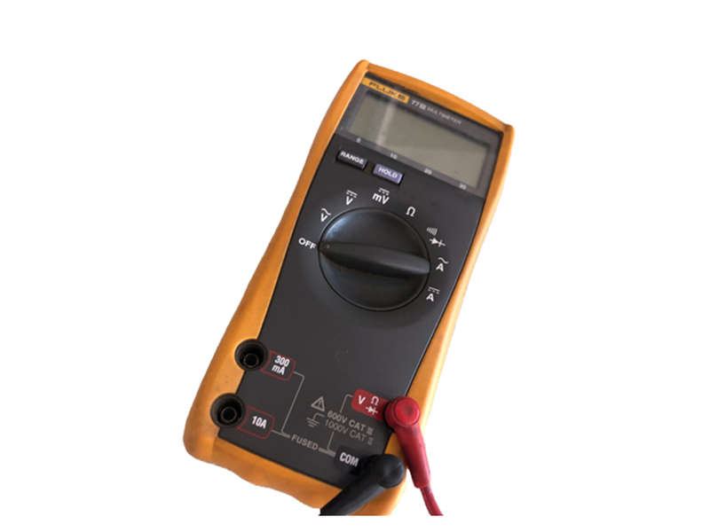 Fluke 77 Mark III with original fluke leads , Lifetime gurantee