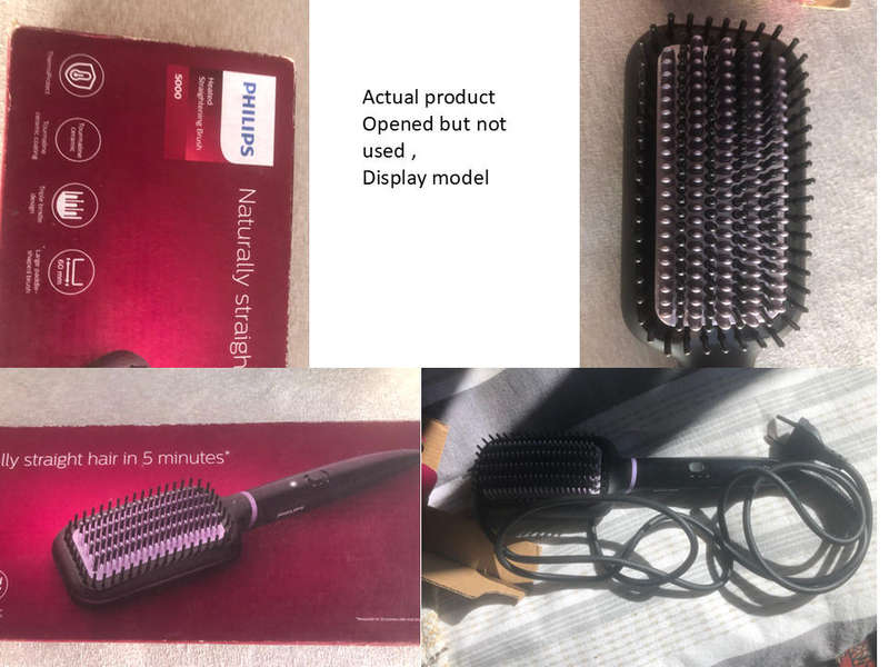 Philips StyleCare Heated Straightening Brush