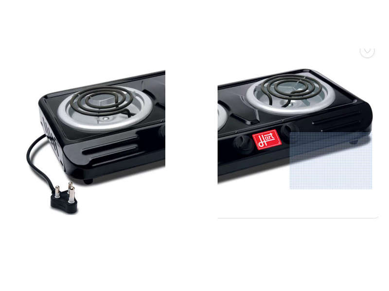 Hart 2plate Electric Coil Stove  (2 Burner)
