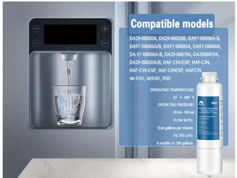 Internal Water Filter DA29-00020B for Samsung fridges
