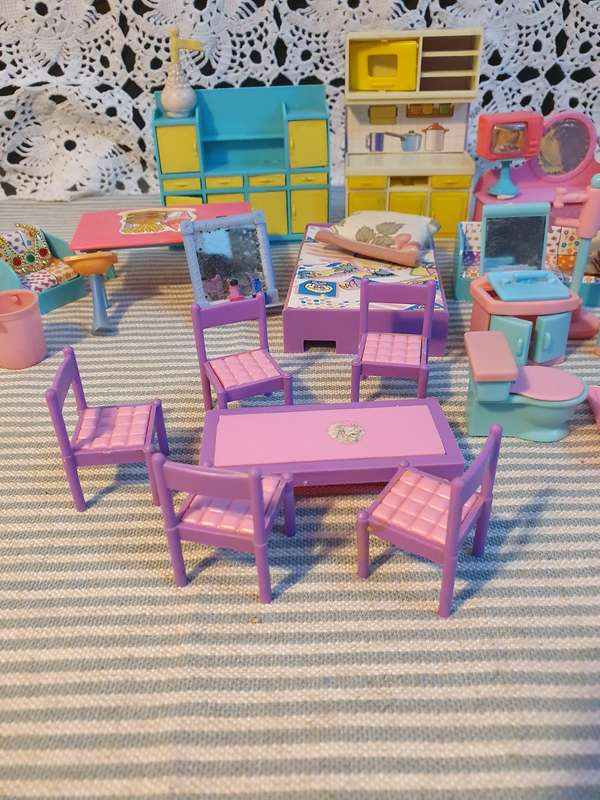 Vintage Barbie Doll House Toy Accessories