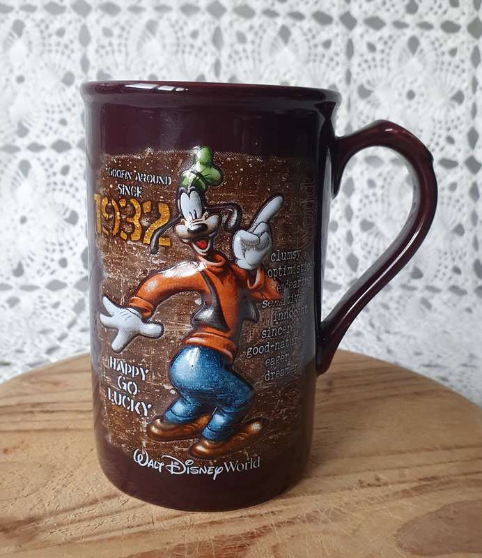 Goofy & Grumpy Walt Disney Large Mugs and Marvel Black Panther Mug