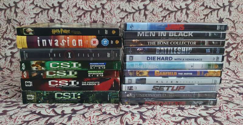 Box Set Series & Sealed Single DVDs ( All Disc's Accountable )