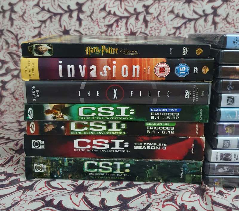 Box Set Series & Sealed Single DVDs ( All Disc's Accountable )