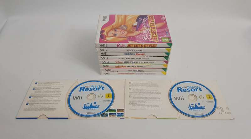 Wii Game Bundle 10x Games ( Not Tested )