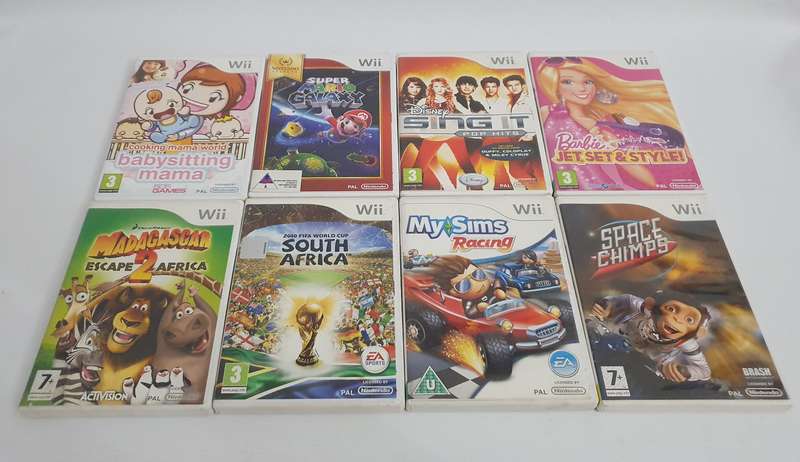 Wii Game Bundle 10x Games ( Not Tested )