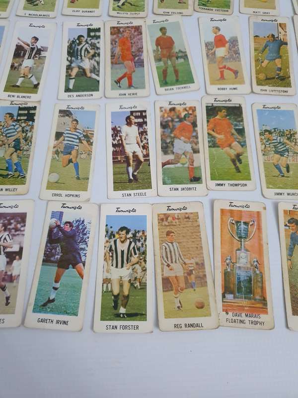 Vintage Famous Soccor Player Collectible Cards 63x
