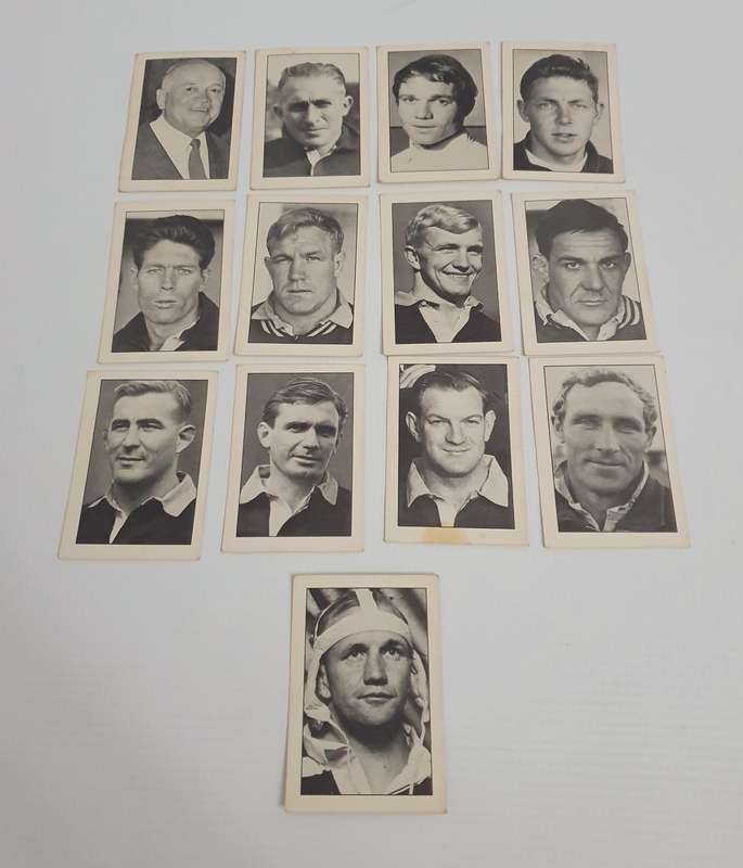 Vintage Melrose Cheese Famous Rugby Player Springbok Cards 13x