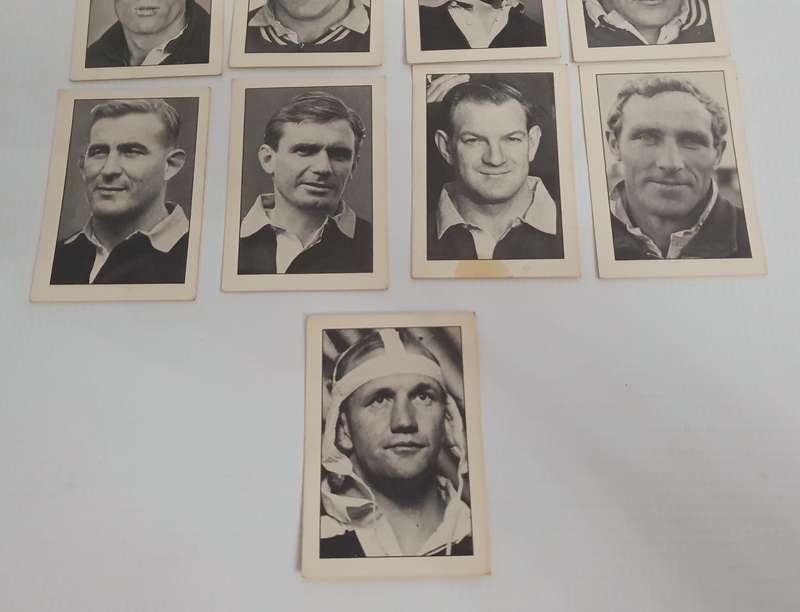 Vintage Melrose Cheese Famous Rugby Player Springbok Cards 13x