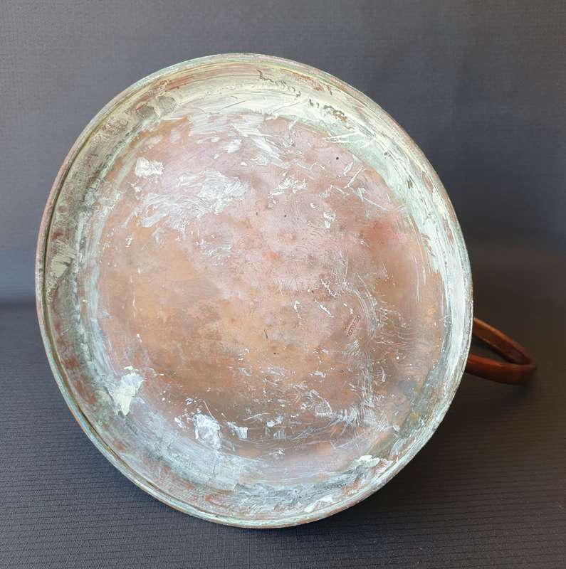 Vintage Large Copper Original De Klerk Two Gallon Jug