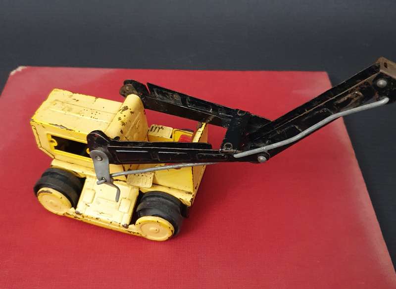 Vintage Metal Construction Vehicle Toy Car