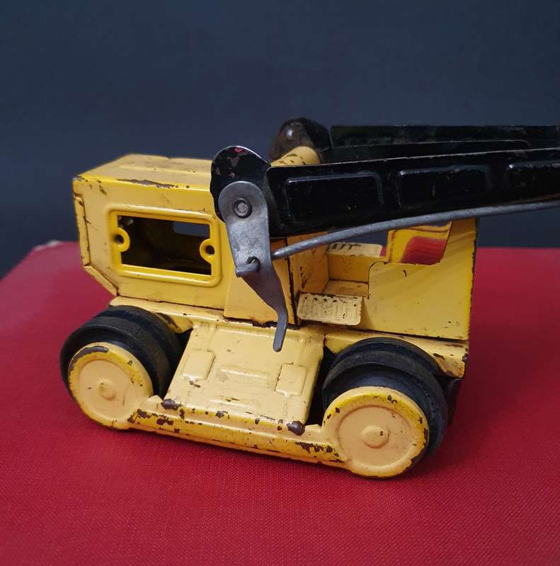 Vintage Metal Construction Vehicle Toy Car