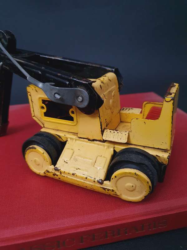Vintage Metal Construction Vehicle Toy Car
