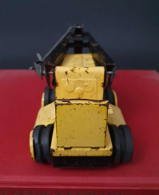 Vintage Metal Construction Vehicle Toy Car