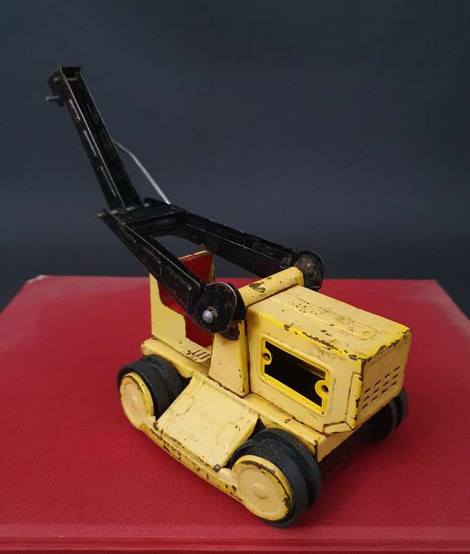 Vintage Metal Construction Vehicle Toy Car