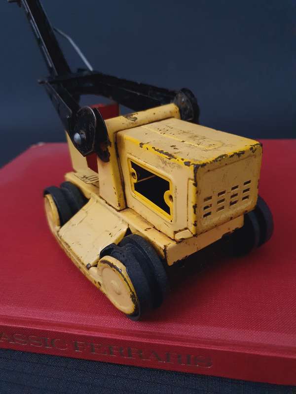 Vintage Metal Construction Vehicle Toy Car