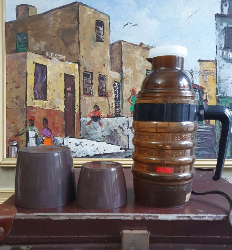 Vintage Electric `mmm` Auto coffee maker portable - Coffee maker