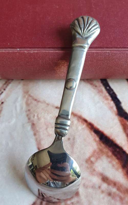 Carrol Boyes Styled Cheese Cutter & Spoon