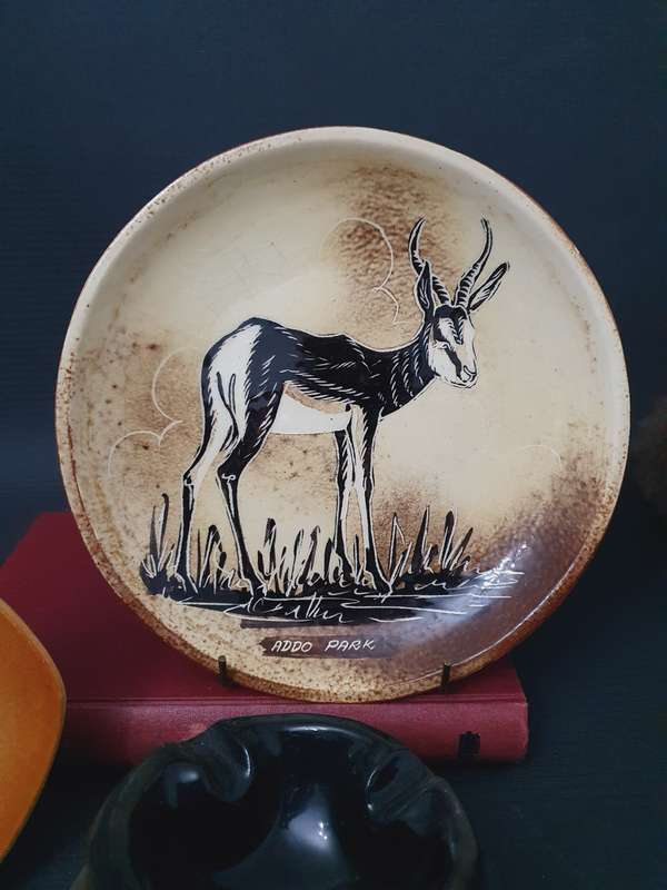 Vintage Kalahari Cresent & Drostdy Ware African Styled Pottery