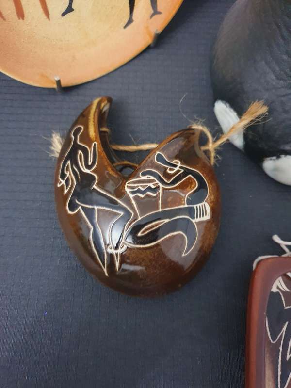 Vintage Kalahari Cresent & Drostdy Ware African Styled Pottery