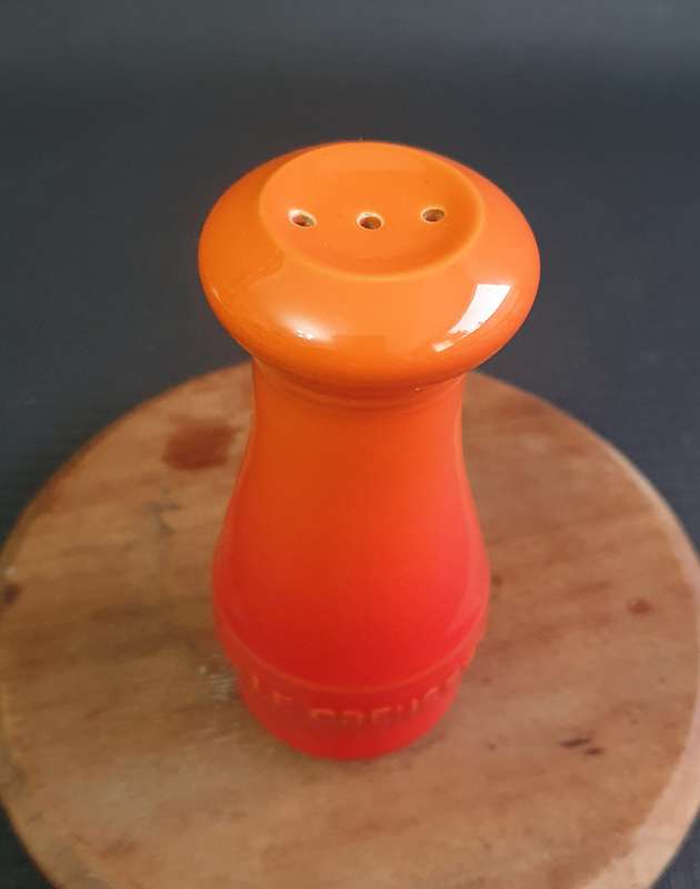 Le Crueset Orange Salt Shaker