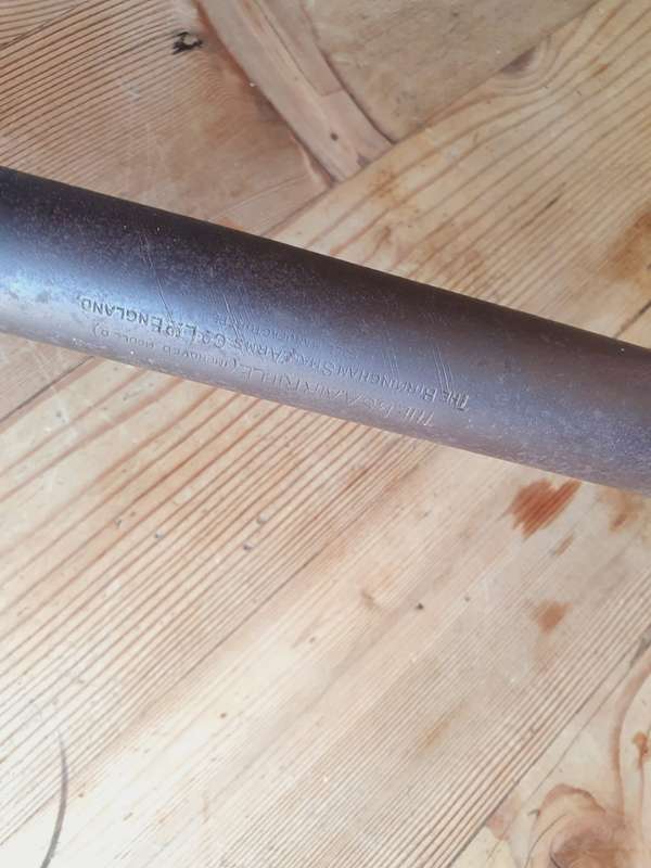 Antique "TheBirminghamSmallArms" BSA Air Rifle Improved Model D England ( Working )