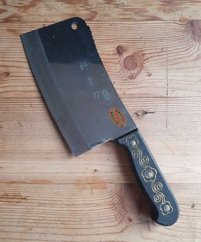 New Chef Japanese Bone Cutting Stainless Steel Butchers Knife