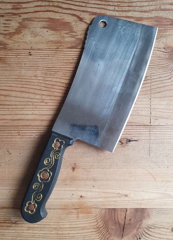 New Chef Japanese Bone Cutting Stainless Steel Butchers Knife