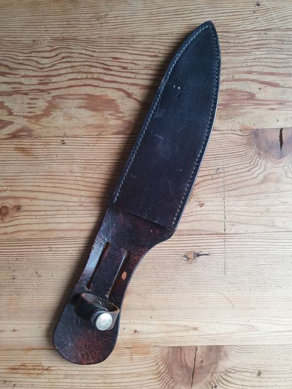 Wusthof Silverpoint Chef Knife in Leather Sheath