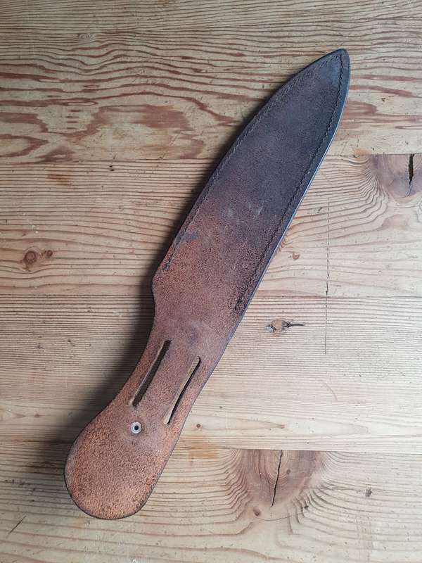Wusthof Silverpoint Chef Knife in Leather Sheath