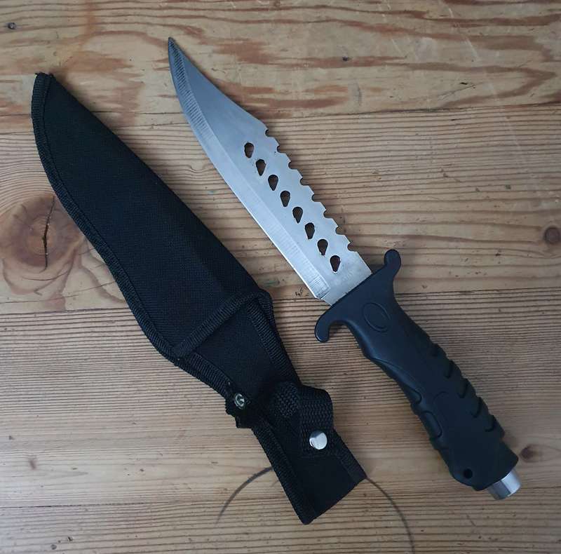 AK103 Knife in Sheath