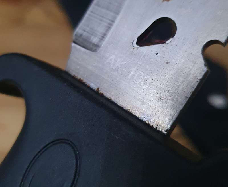 AK103 Knife in Sheath