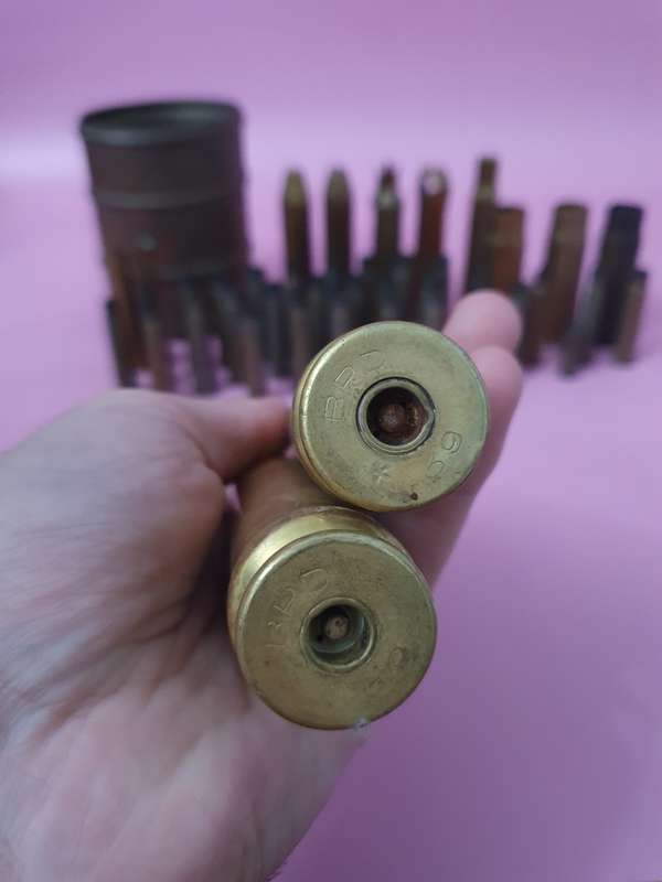 Vintage Solid Brass Bullet Shell Bundle
