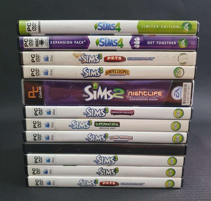 Sims PC Game Bundle