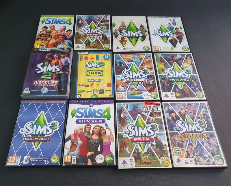 Sims PC Game Bundle