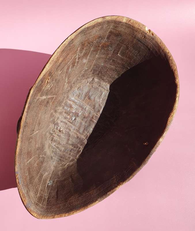 Vintage Congolese Punu Mask from Gabon Representing Idealized Female Ancestors Faces