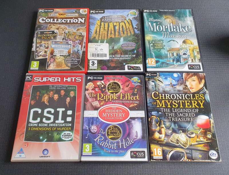 PC Game Bundle ( All Disc's in Cases )