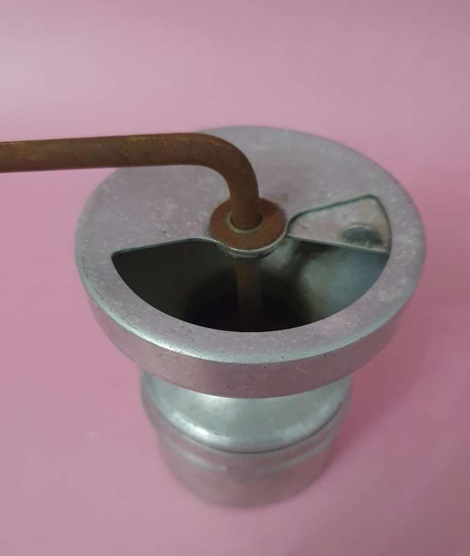 Vintage Aluminium Camping Coffee Grinder