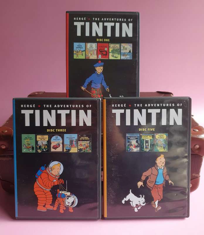 TINTIN DVD Box Set ( Complete )