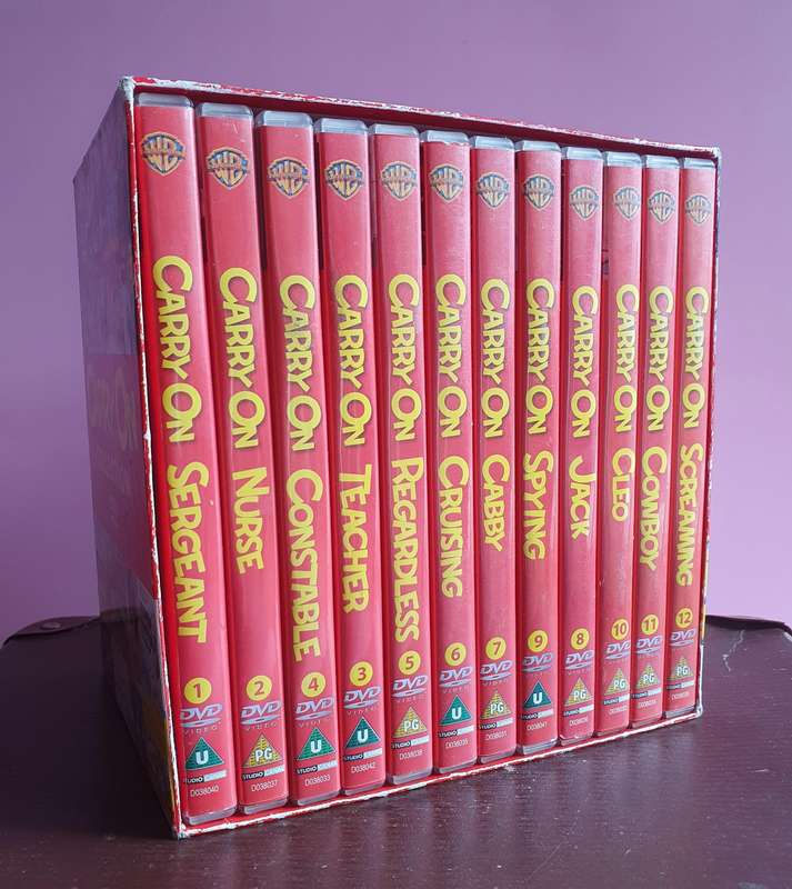 Carry On DVD Box Set 12x ( Complete )