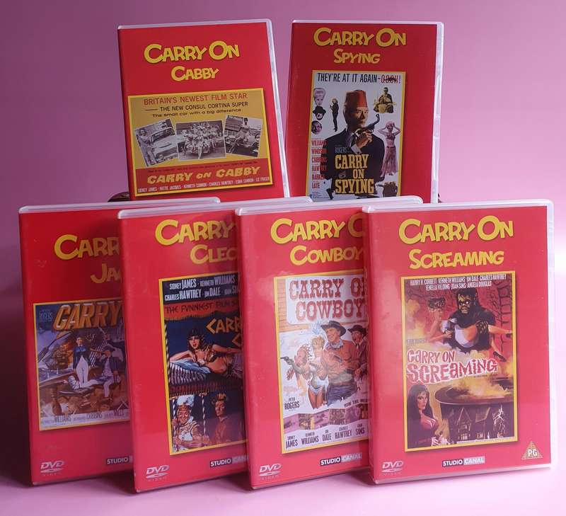 Carry On DVD Box Set 12x ( Complete )