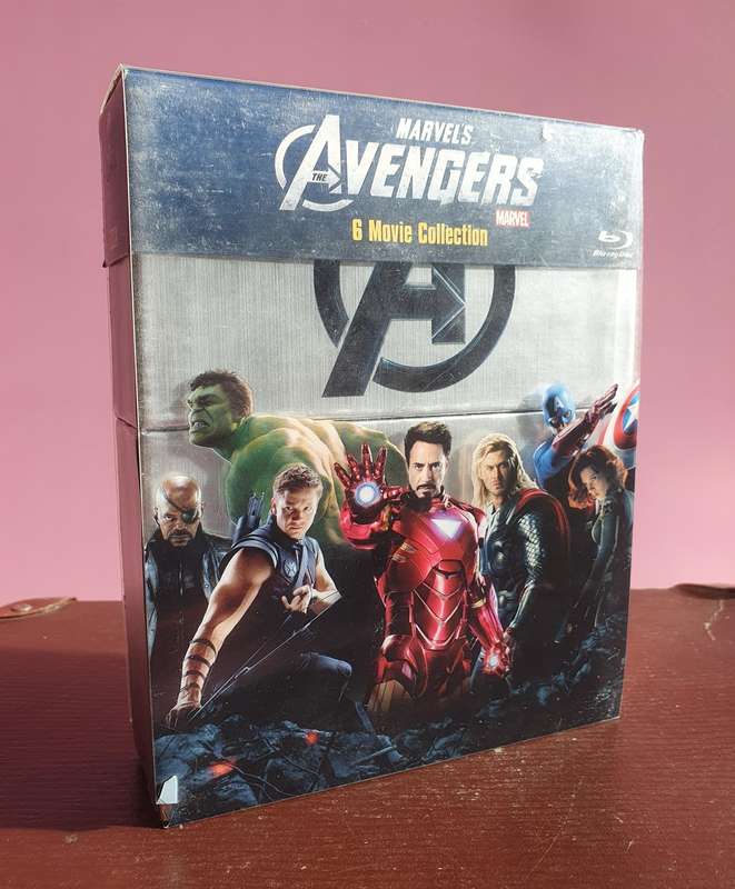 Marvel Avengers 6 Movie Collection Blu Ray Box Set ( Complete )