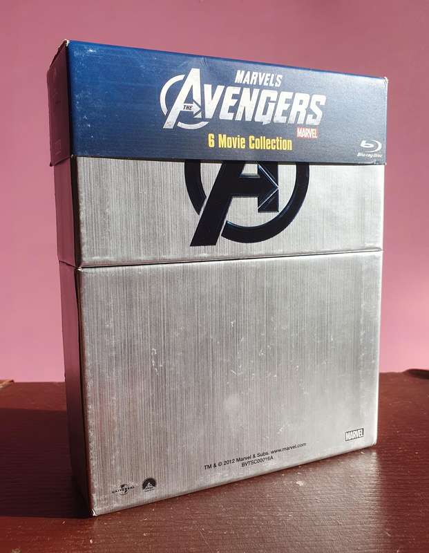 Marvel Avengers 6 Movie Collection Blu Ray Box Set ( Complete )